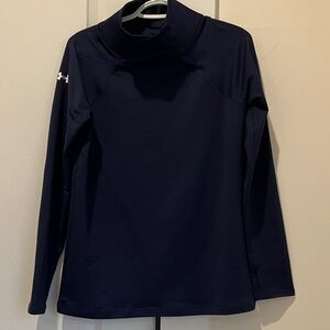 Under Armour Dark Blue High Collar Shirt